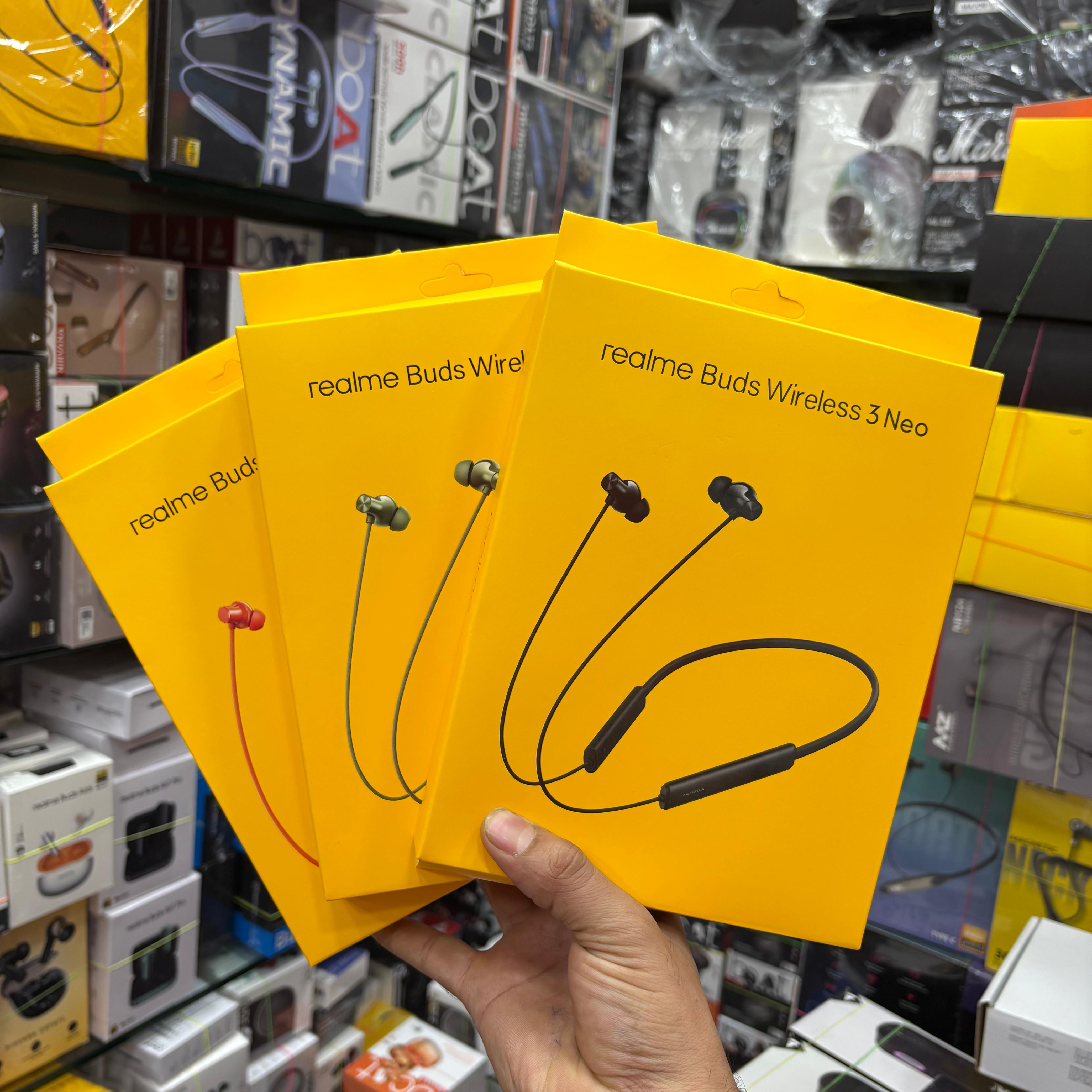 Realme Wireless 3  Neo Bluetooth Neckband
